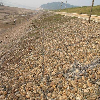 水利石笼网助力麻乍镇产业供水项目施工