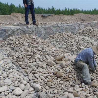 格宾石笼淮河流域霍邱县境内圩堤修复工程